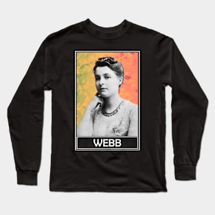 Beatrice Webb TheLiterarian Long Sleeve T-Shirt